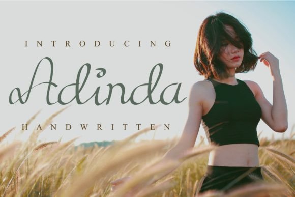 Adinda Font: A Comprehensive Guide to This Playful Handwritten Script