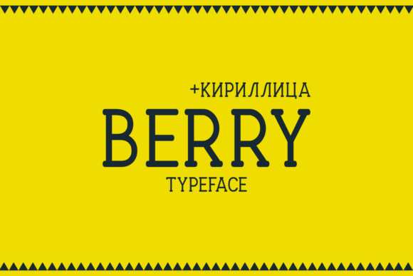 Berry: The Minimalistic Slab Serif for Modern Design