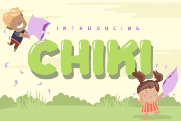 Chiki: The Playful Display Font for Creative Projects