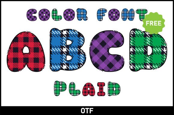Designing with Plaid: A Playful Font for Creative Projects