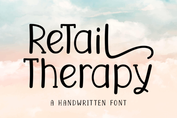 Discovering the Elegance of the Retail Therapy Font