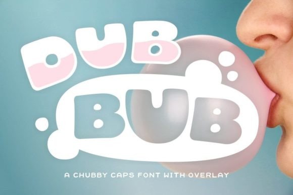 Dub Bub: Unlocking Creative Layers with a Curvy Font