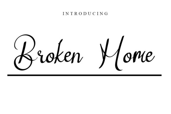 Evaluating the Broken Home Script Font for Your Next Design Project