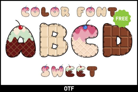 Exploring Sweet Font: A Playful Design Asset