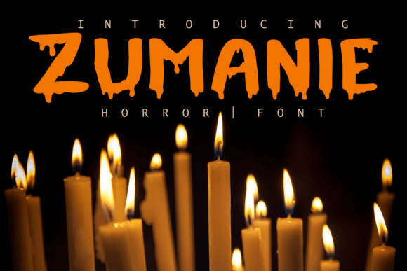 Infusing Eerie Elegance: A Deep Dive into the Zumanie Typeface