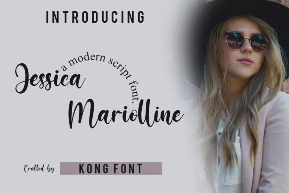 Jesicca Mariolline: A Handwritten Script for Authentic Design