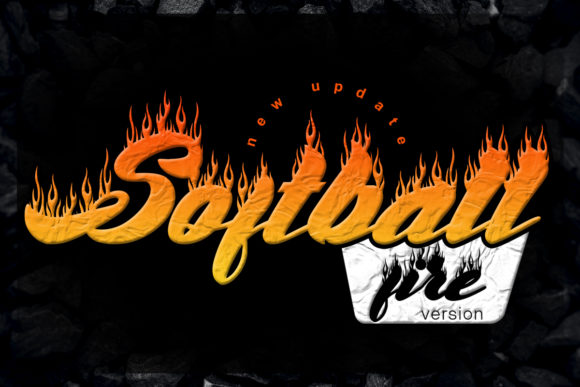 Softball Fire: The Bold Decorative Font for Elegant Design