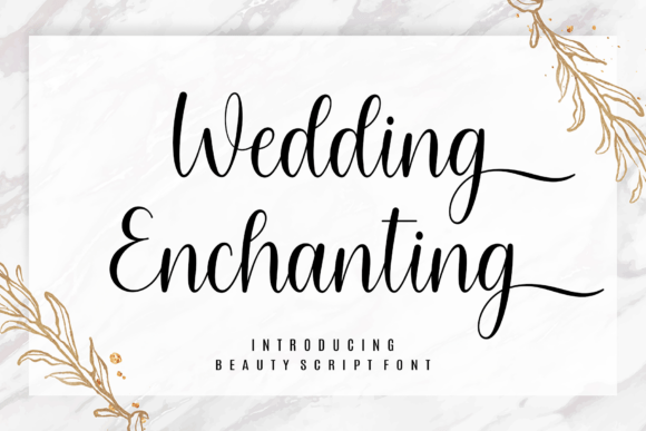 The Visual Language of Romance: Understanding the Wedding Enchanting Font