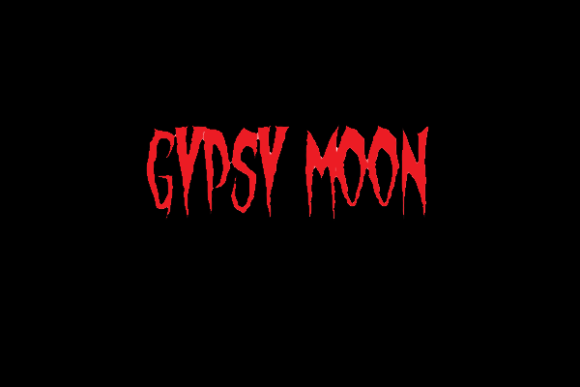 Unveiling the Gypsy Moon Font: A Spooky Display Typeface for Creative Projects